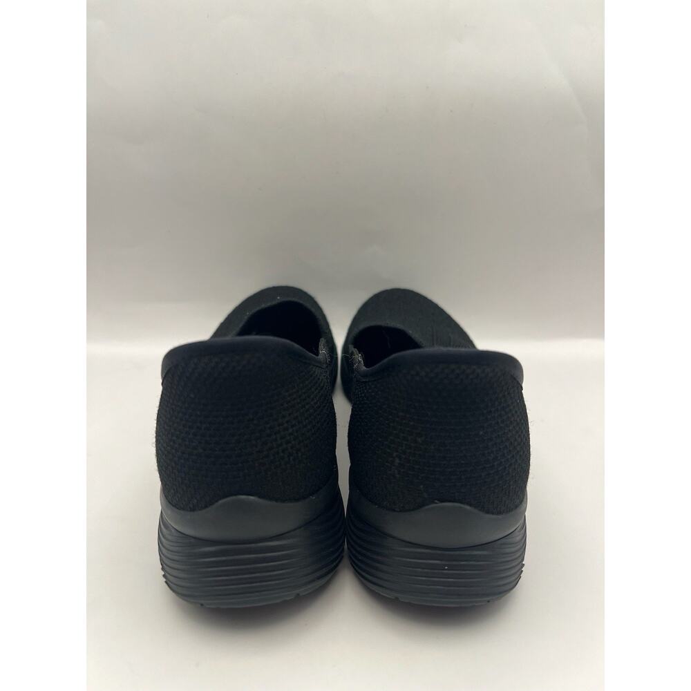 Skechers Hands Free Slip Ins Seager Believe It Black Shoes Women Size 7.5 - Picture 3 of 9